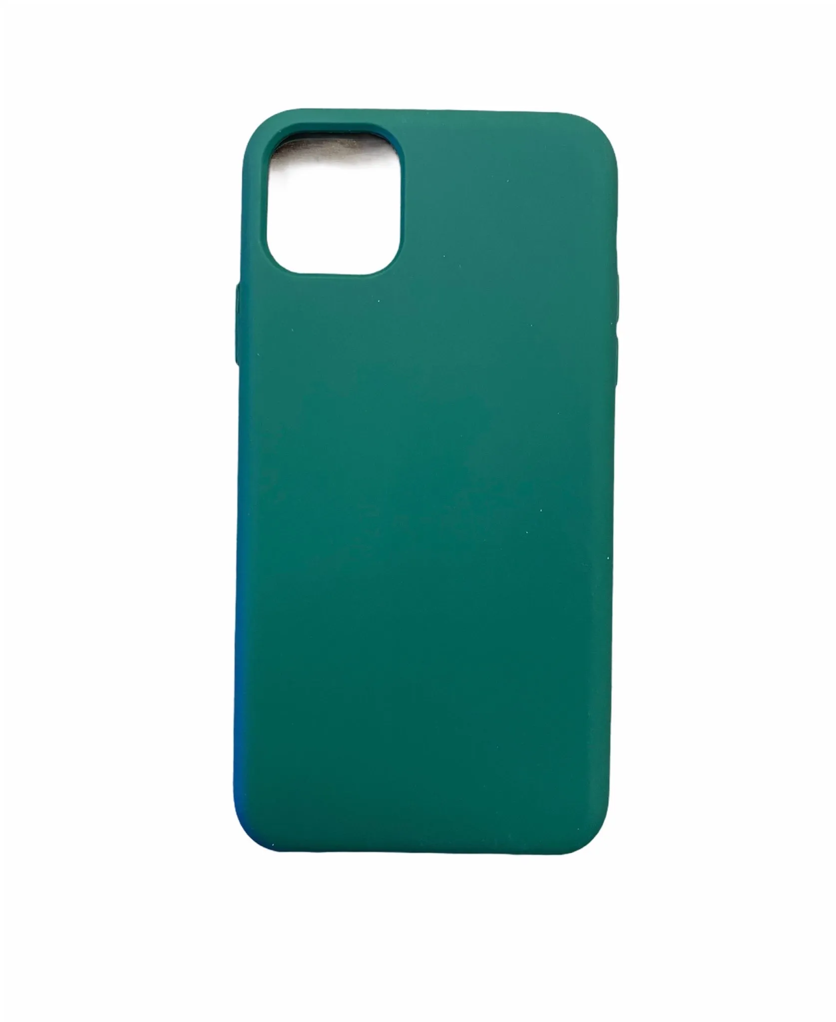 фото Чехол-накладка FaisON Silicone Case для Apple iPhone 11 Pro Max (темно-зеленый)