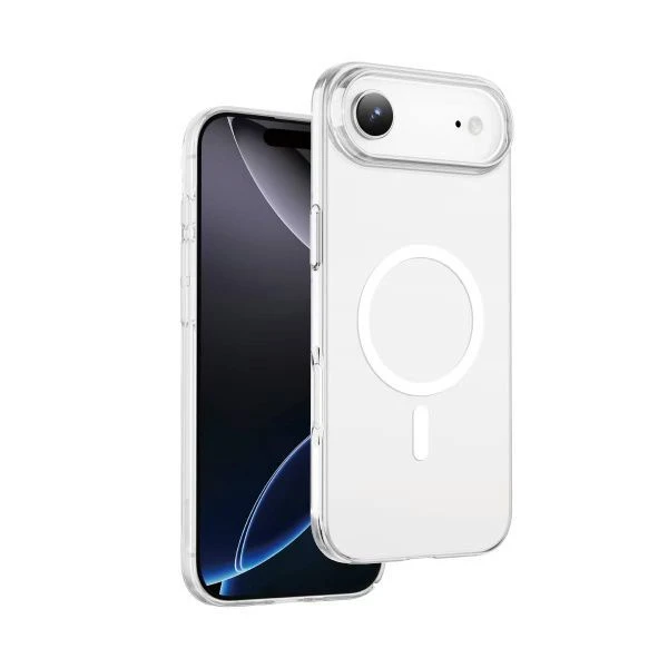 фото Чехол-накладка Keephone Non-Yellowing MagSafe для Apple iPhone 17 Air пластиковый (прозрачный)