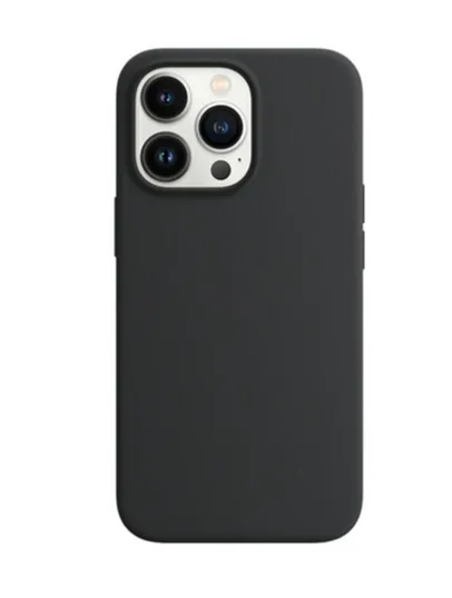 фото Чехол-накладка K-Doo iCoat Liquid MagSafe Series для iPhone 13 силиконовый (черный)