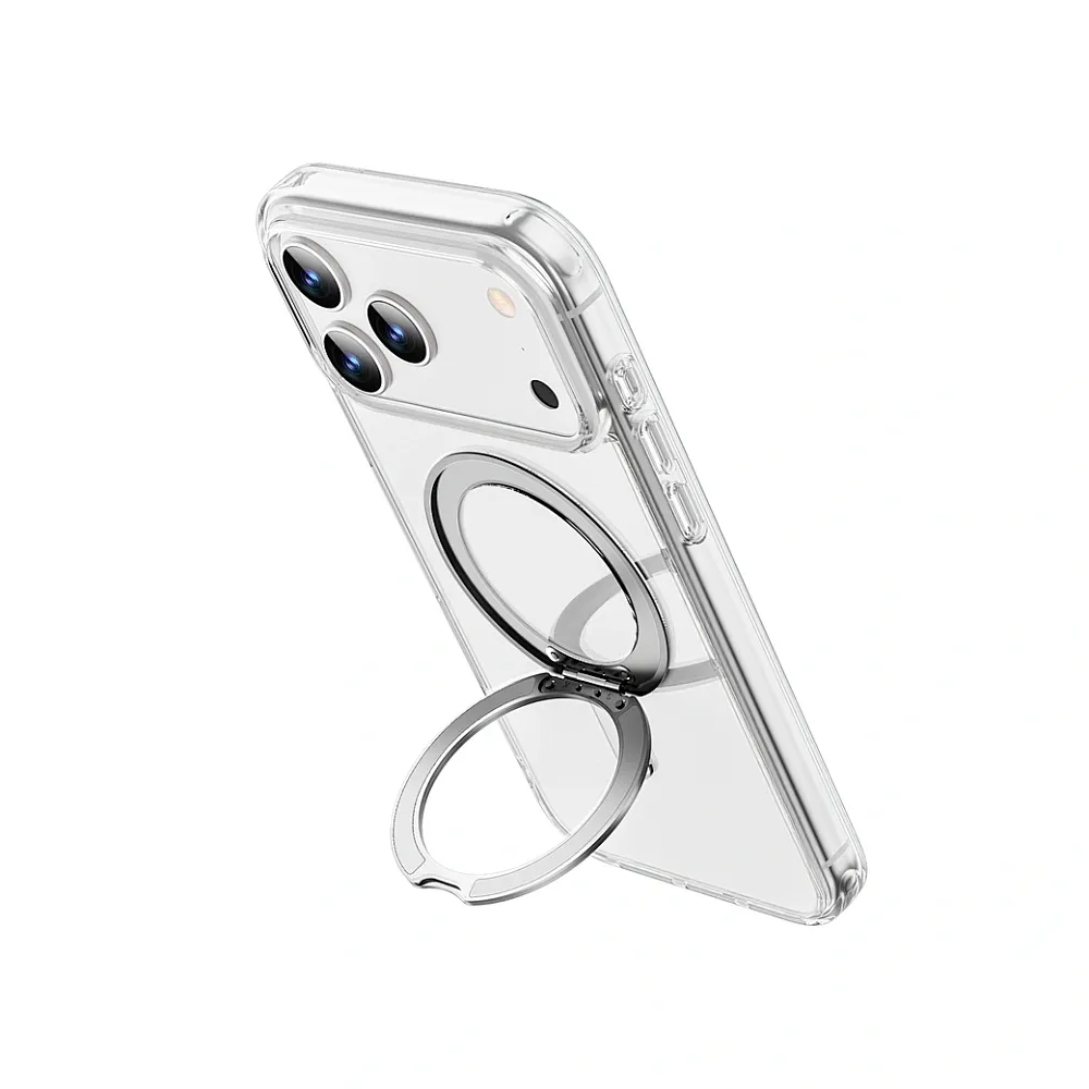 фото Чехол-накладка Wiwu iShield Ultra Magsafe (MCC-201) для iPhone 17 Pro пластиковый (прозрачный)