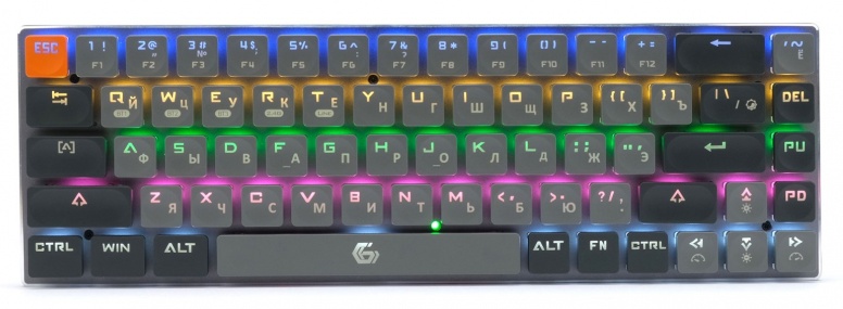 фото Клавиатура Gembird KBW-7, беспроводная (Bluetooth), серый
