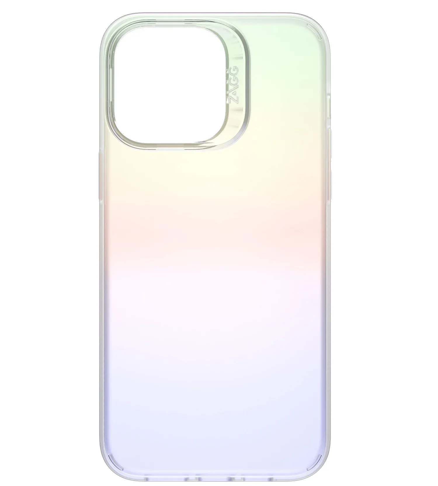 фото Чехол-накладка Zagg Iridescent Anti-microbial для iPhone 14 Pro Max пластиковый (неоновый желтый)