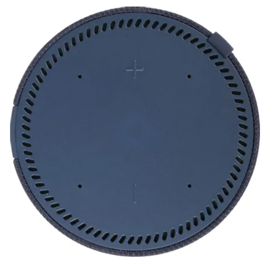 Умная колонка Яндекс мини c часами, синий сапфир — фото 4