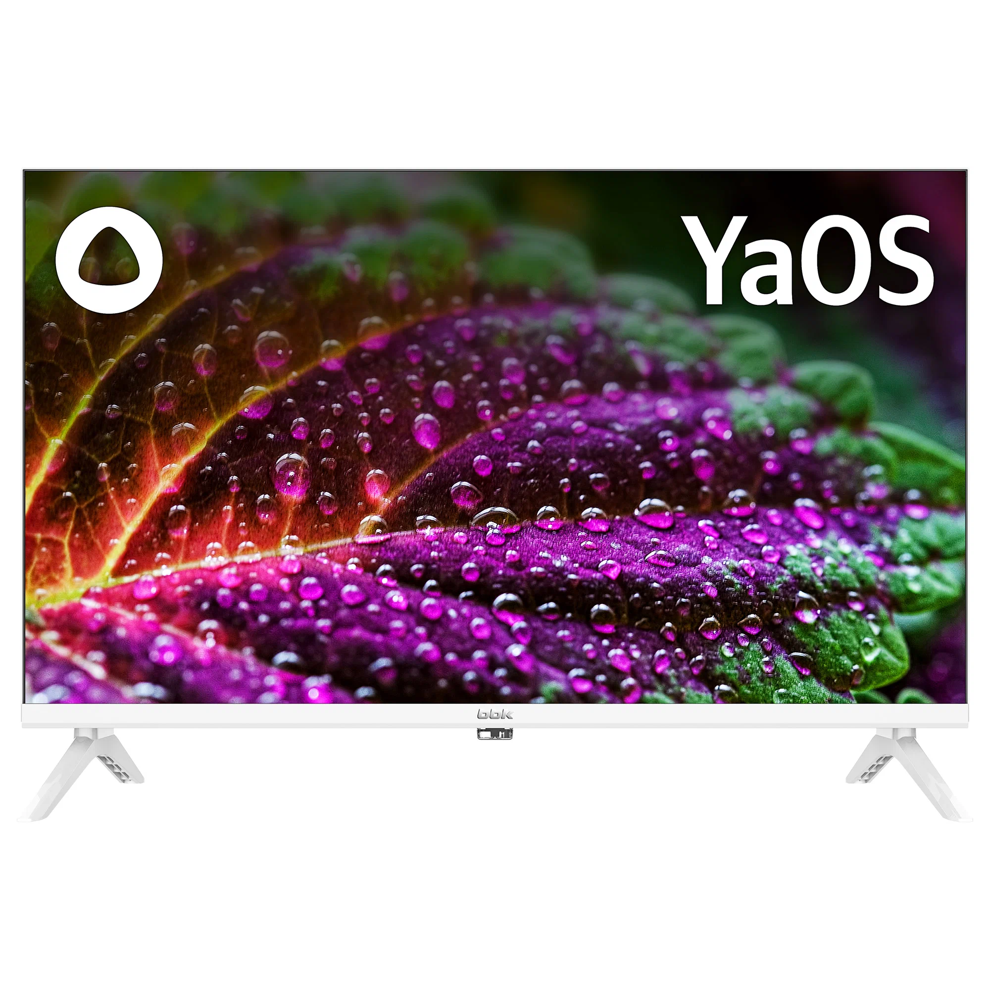 Телевизор BBK 24LEX-7247/TS2C, 24", LED HD, 60 Гц, Smart TV (Android TV), белый