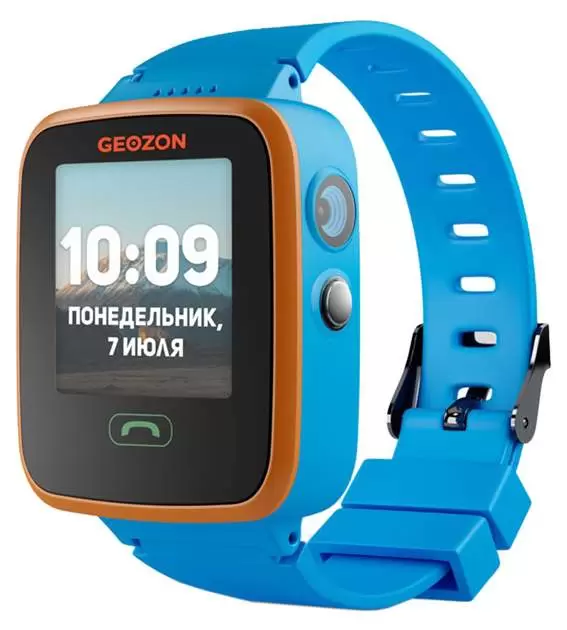 фото Детские смарт-часы Geozon Aqua (Orange/Blue) (G-W04BLU)