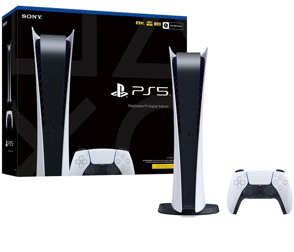 Sony PlayStation 5 825Gb Digital Edition (White)