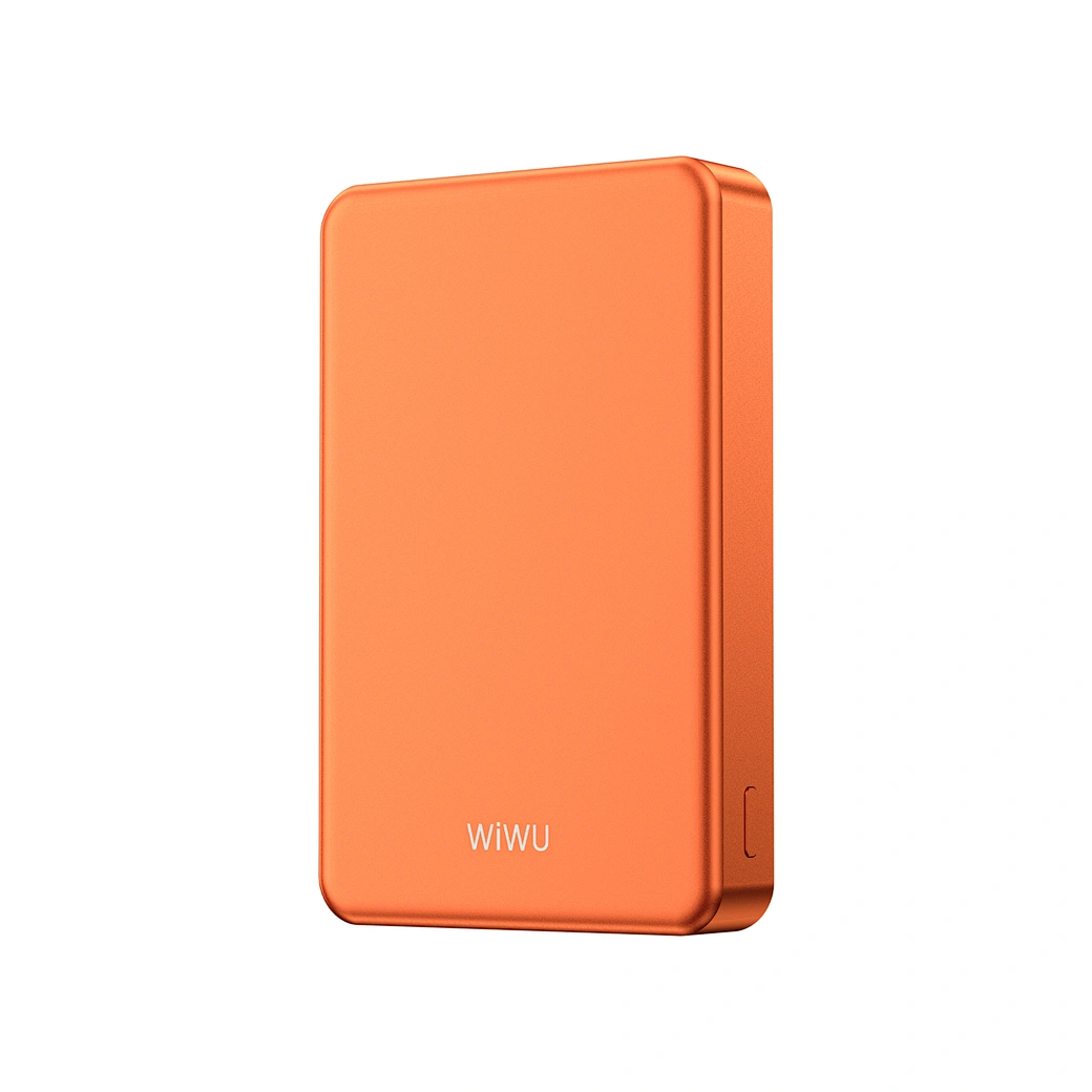 фото Внешний аккумулятор WiWU Ultra Thin Magnetic 10000 mAh 20W (P15-1) (оранжевый)
