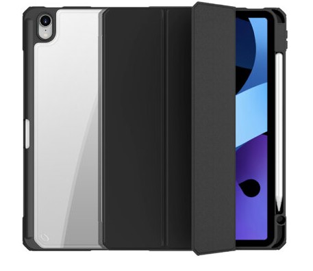 фото Чехол-книжка Mutural Folio Case для Apple iPad mini 6 (2021) (полиуретан с подставкой) (черный)