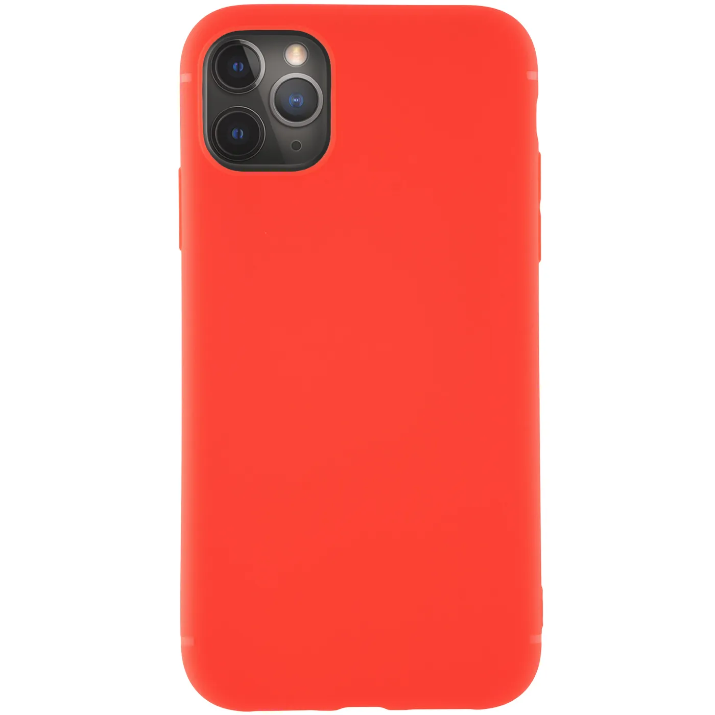 фото Чехол-накладка FaisON Matte Series для Apple iPhone 11 Pro силиконовый (матовый красный)