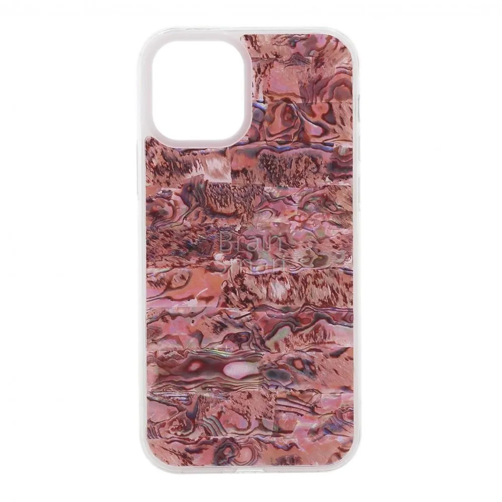 фото Чехол-накладка K-Doo Seashell для iPhone 12 Pro Max пластиковый (розовый)