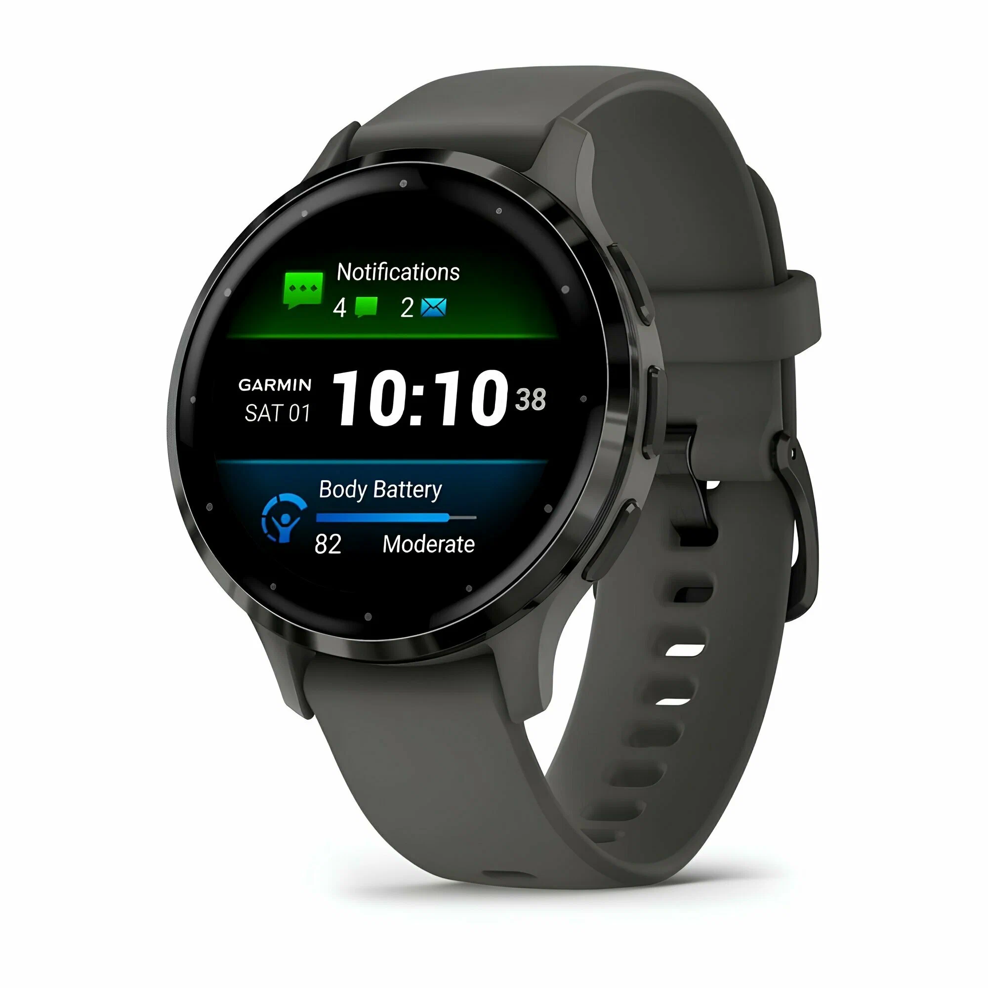 Смарт-часы Garmin Venu 3s Slate Pebble/Gray (010-02785-00)