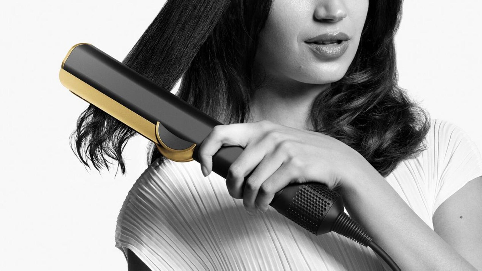 Выпрямитель Dyson (HT01) Airstrait Straightener (Onyx/Gold)