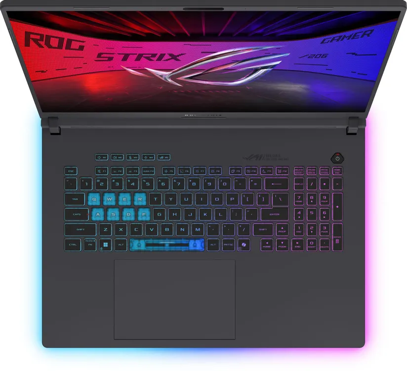Ноутбук ASUS G815JPR-S9042 (18" IPS, Intel Core i9 14900HX, 32Gb, 1Tb SSD, NVIDIA GeForce RTX 5070 8Gb, noOS) (Черный) — фото 8