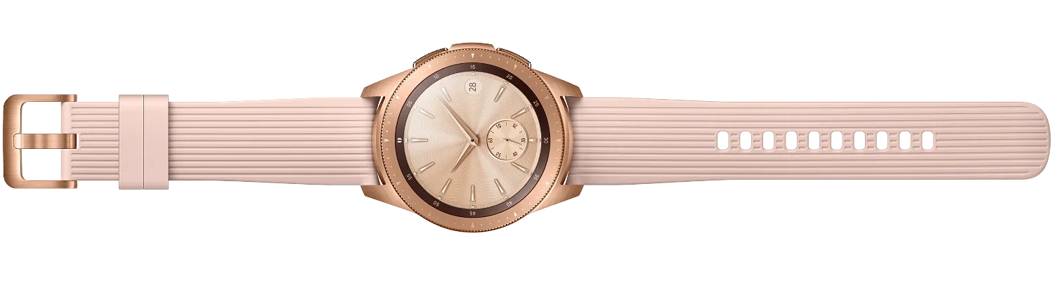 Умные часы Samsung Galaxy Watch 42mm (SM-R810) (Rose Gold) Б/У (Нормальное состояние)