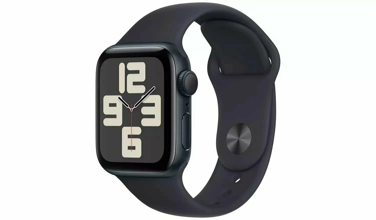 Apple Watch SE 40mm Space Gray Aluminum Case with Black Sport Band Б/У (Нормальное состояние)