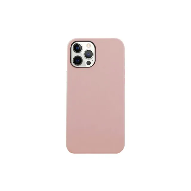 фото Чехол-накладка K-Doo Mag Noble Collection MagSafe Series для Apple iPhone 12/12 Pro искусcтвенная кожа (розовый)