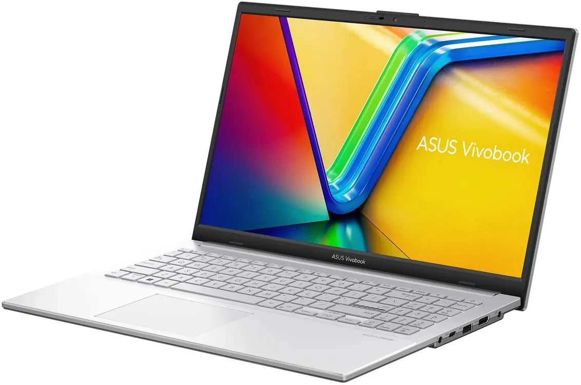 Ноутбук ASUS Vivobook Go 15 E1504FA-WH56 (15.6" IPS, AMD Ryzen 5 7520U, 16Gb, 512Gb SSD, AMD Radeon 610M, Windows 11 Home) (Серебристый) — фото 5