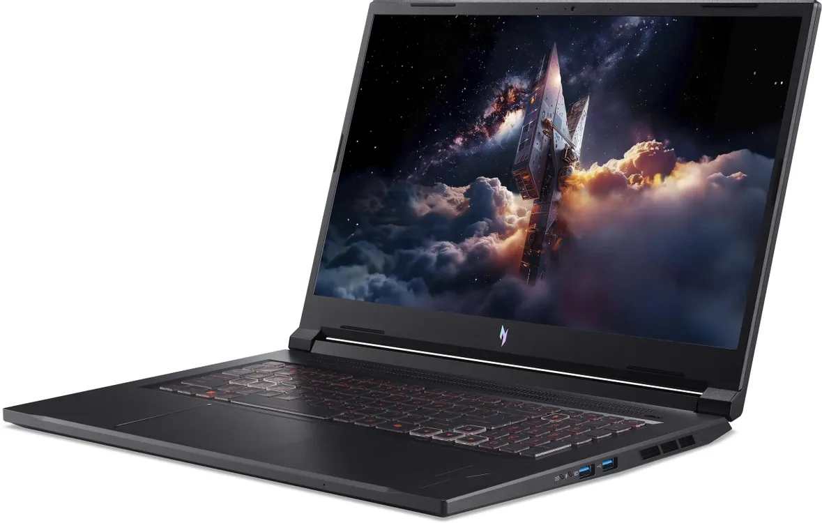 Ноутбук Acer ANV17-41 (17.3", IPS, 1920×1080, AMD Ryzen 7 260, 16 ГБ, NVIDIA GeForce RTX 5060 8 ГБ, без ОС) — фото 3