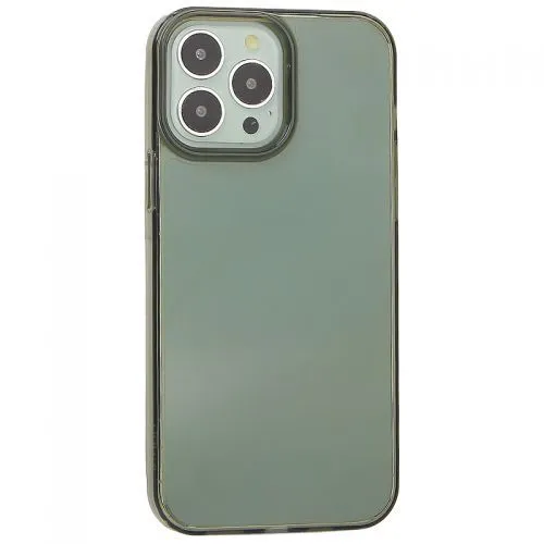 Чехол-накладка Kzdoo Guardian Case для iPhone 14 Pro Max силиконовый прозрачно-черный 1100₽