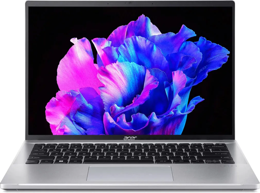 Ноутбук Acer Swift Go 14 SFG14-73-70EH серебристый NX.KSGCD.002 (14" 2.8K OLED, Intel Core Ultra 7 155H, 16Gb, 1Tb SSD, Intel Arc, Windows 11 Home) (С
