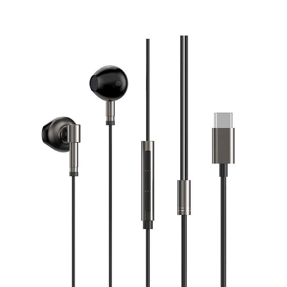 фото Проводная стерео-гарнитура WIWU Earbuds EB316 Type-C (черный)