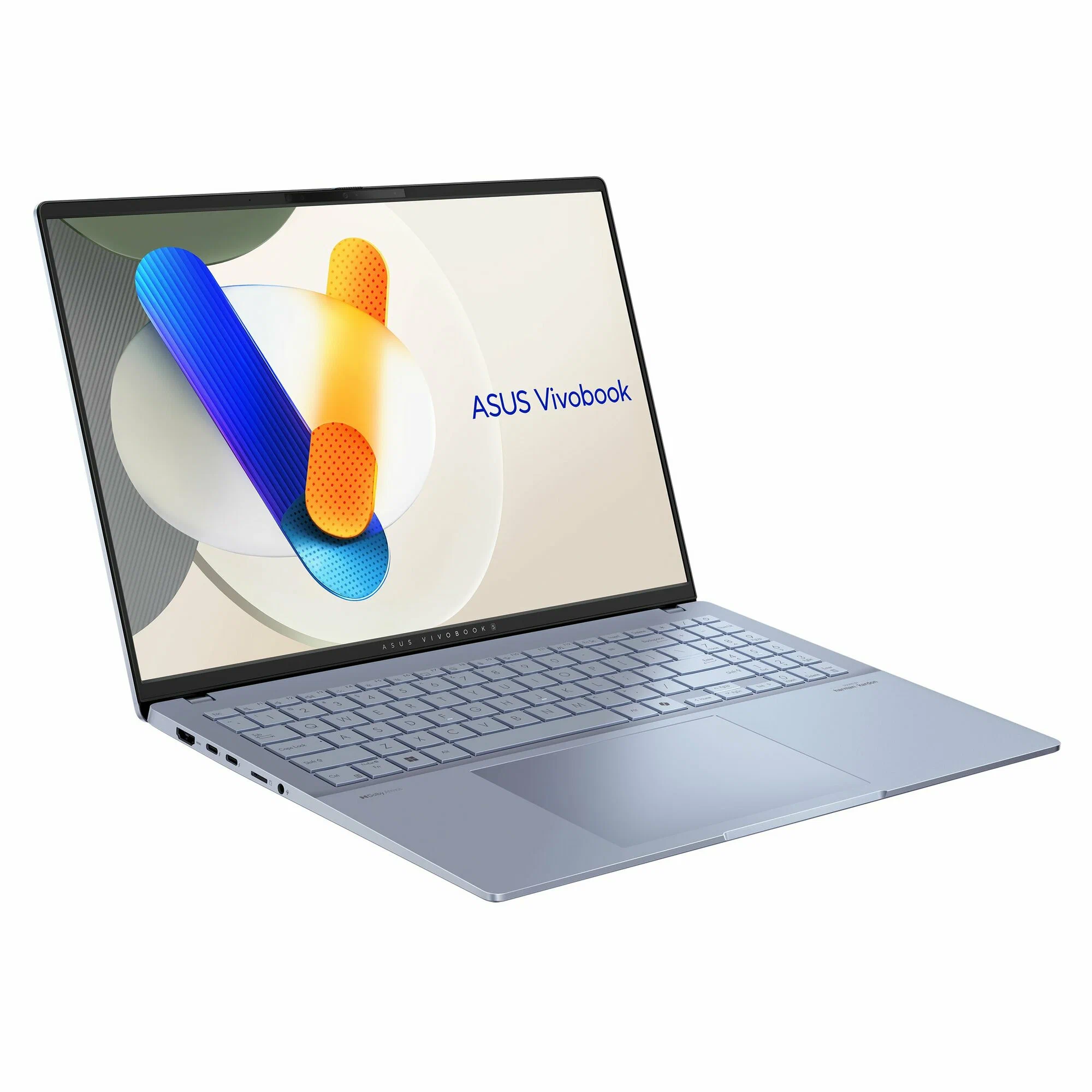 Ноутбук ASUS Vivobook S16 OLED S5606CA-RI131W (16" OLED, Intel Core Ultra 5 225H, 16Gb, 512Gb SSD, Intel Arc, Windows 11 Home) (Голубой) — фото 4
