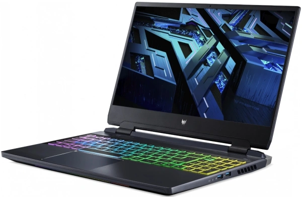 Ноутбук Acer Predator Helios 300 PH315-55-766F (15.6" FHD IPS, Intel Core i7 12700H, 16Gb, 1Tb SSD, NVIDIA GeForce RTX 3080, noOS) (Черный) — фото 5