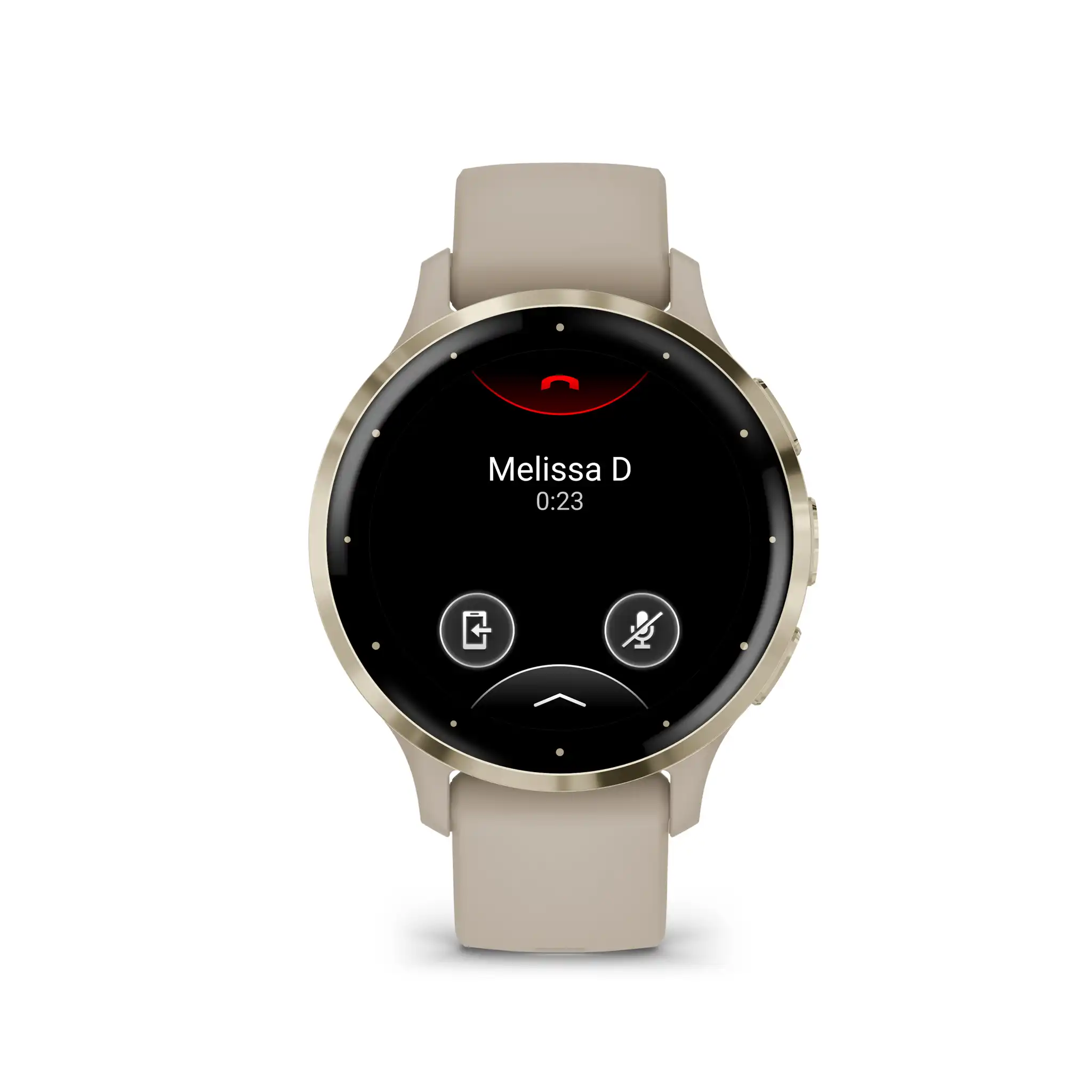 фото Смарт-часы Garmin Venu 3s Soft Gold French Gray Silicone (010-02785-02)
