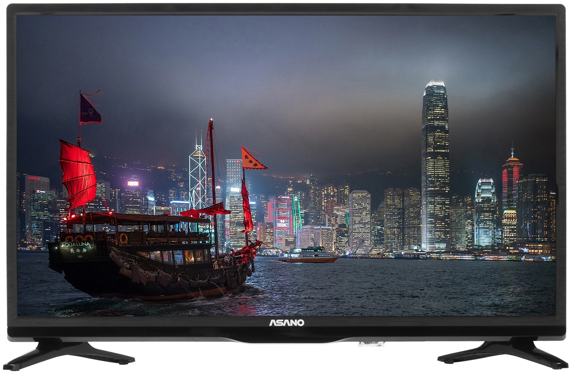 Телевизор Asano 24LF5010T, 24", LED FHD, 60 Гц, Smart TV (Салют ТВ)