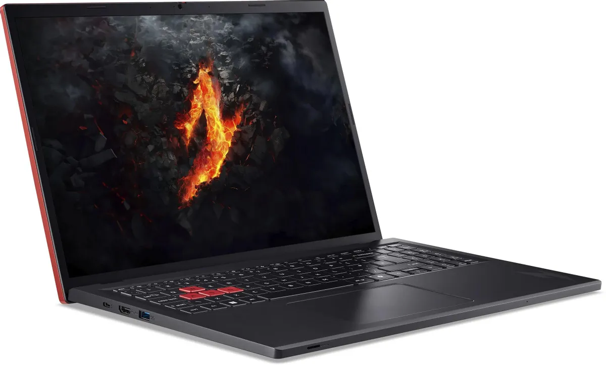 Ноутбук Acer Nitro Lite NL16-71G-549B (16" IPS, Intel Core i5 13420H, 16Gb, 512Gb SSD, NVIDIA GeForce RTX 4050 6Gb, noOS) (Красный) — фото 5