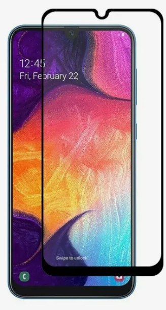 Защитное стекло Glass PRO для Samsung Galaxy A34 антибликовое (черная рамка)