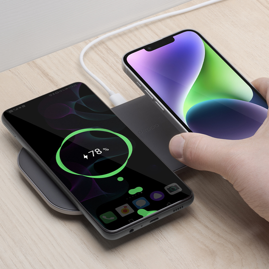 фото Беспроводное зарядное устройство Deppa Charging Dual (24026) для Apple Watch / iPhone / AirPods 40W (черный)