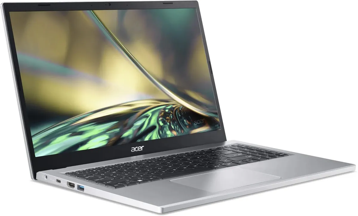 Ноутбук Acer Aspire A315-24P-R6N2 (15.6" FHD IPS, AMD Ryzen 5 7520U, 16Gb, 1Tb SSD, noOS) (Серебристый) — фото 5