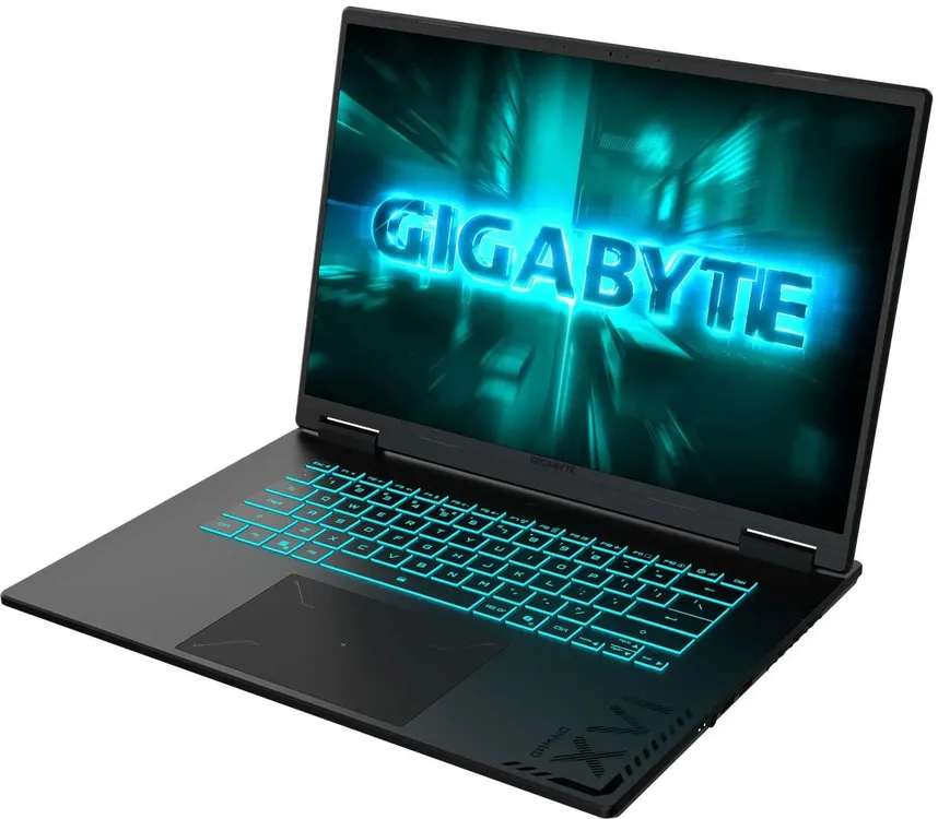 Ноутбук Gigabyte Gaming A16 GA63H черный (16", IPS, 1920×1200, AMD Ryzen AI 7 260, 16 ГБ, SSD 1 ТБ, NVIDIA GeForce RTX 5060 8 ГБ, без ОС) — фото 2