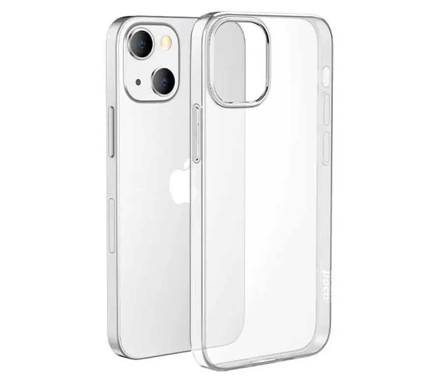 фото Чехол-накладка Hoco Thin Series PP для iPhone 13 Pro пластик/полиуретан (матовый прозрачный)