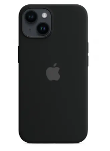 фото Чехол-накладка Silicone Case Series для Apple iPhone 14 (черный)