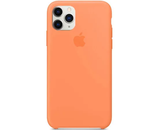 фото Чехол-накладка Silicone Case Series для Apple iPhone 11 Pro (оранжевый)