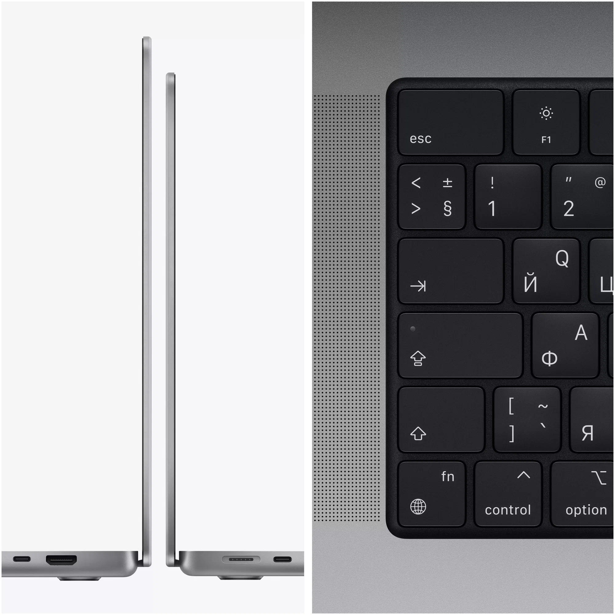 Apple MacBook Pro 14 2021 M1 Pro 14С 32Gb/512Gb (Space Gray) (Z15G000CK) Б/У (Отличное состояние)
