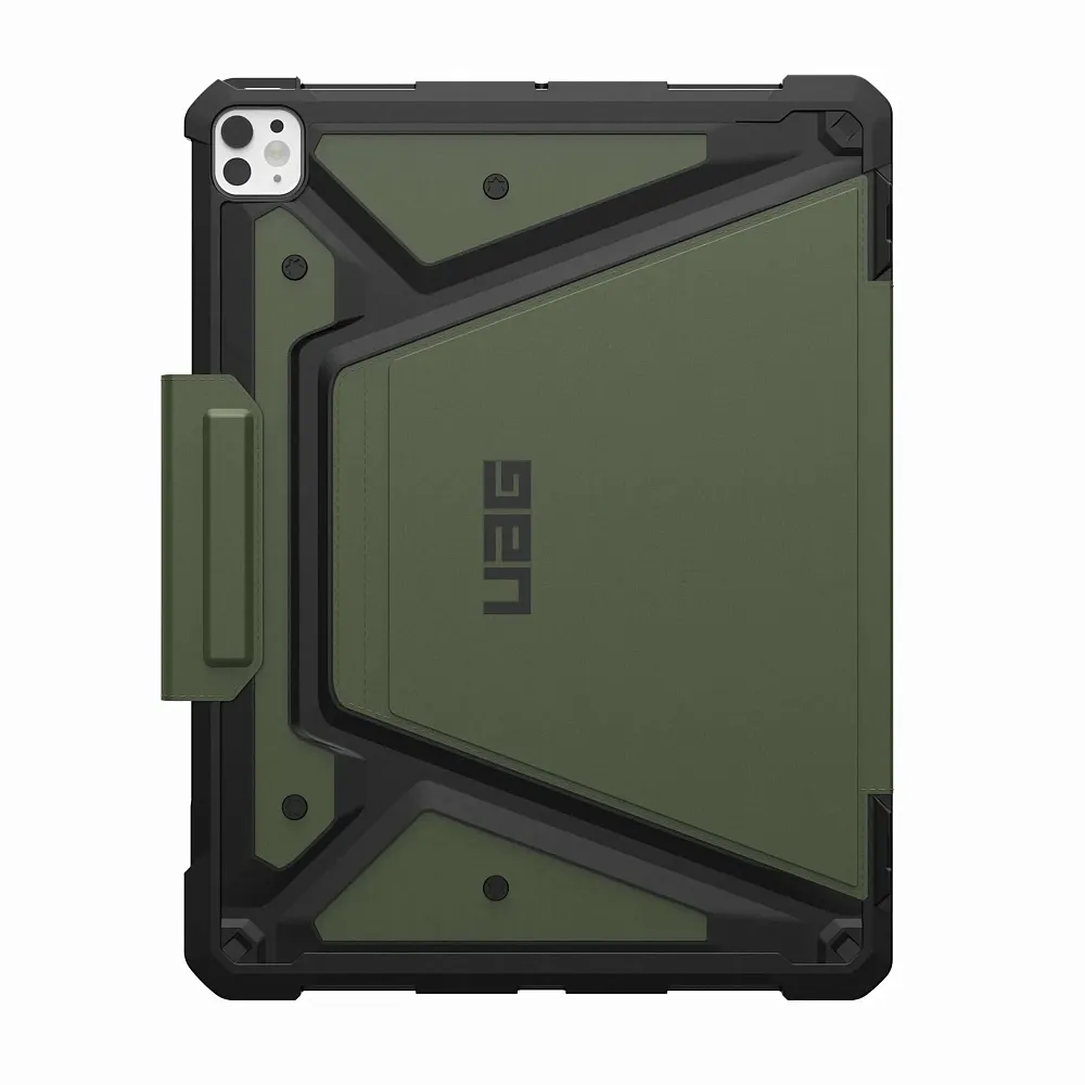 Чехол-книжка UAG Metropolis SE для Apple iPad Pro 11 2024 полиуретан с подставкой оливковый 5400₽