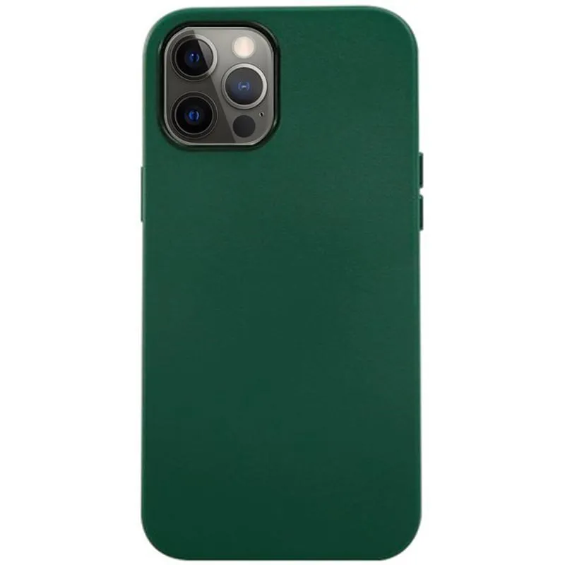фото Чехол-накладка K-Doo Noble Collection для iPhone 13 Pro искусственная кожа (зеленый)