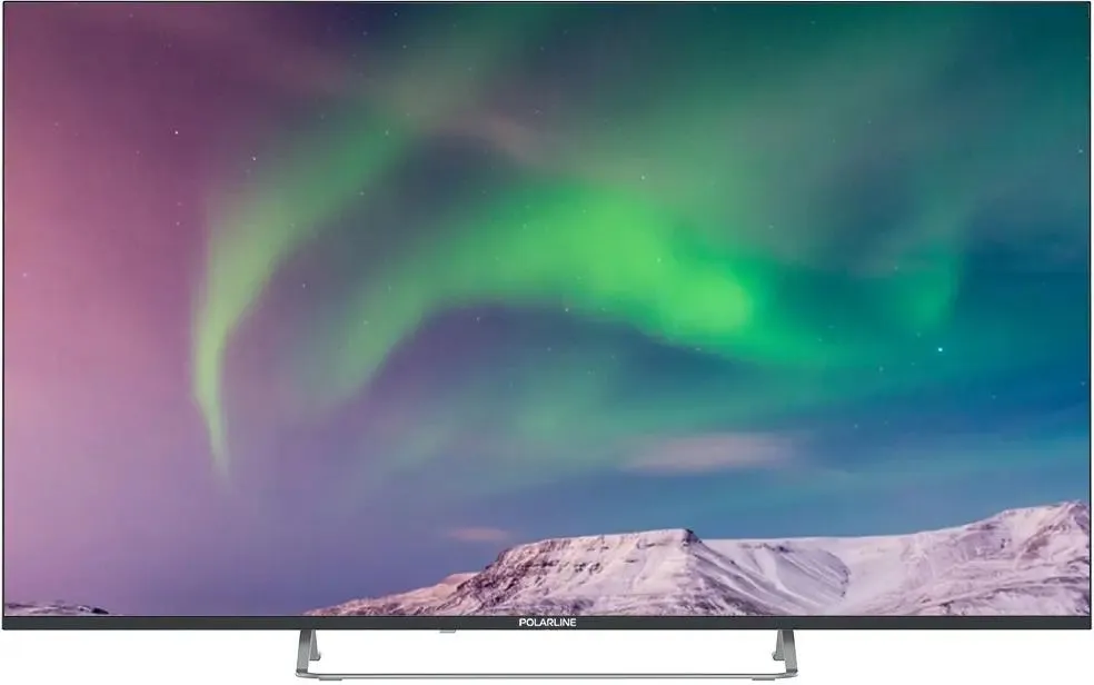 Телевизор Polarline 55PQ71STC-SM, 55", QLED 4K UHD, 60 Гц