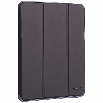 фото Чехол-книжка Mutural Folio Case для Apple iPad Pro 11 (2020/2021/2022) (полиуретан с подставкой) (черный)