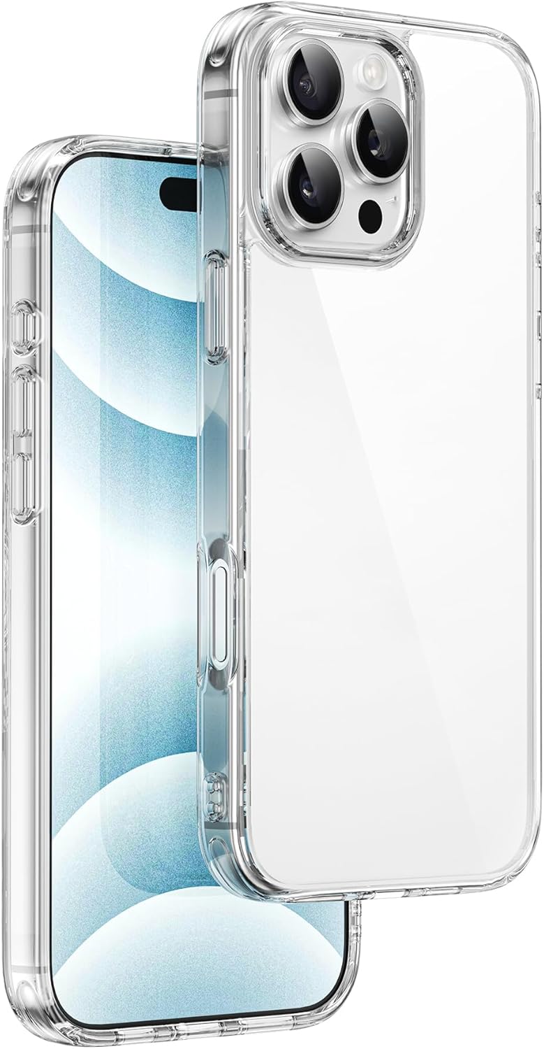 Чехол-накладка Wiwu iShield Evo (TPP-109) для Apple iPhone 16 Pro Max пластиковый (прозрачный)