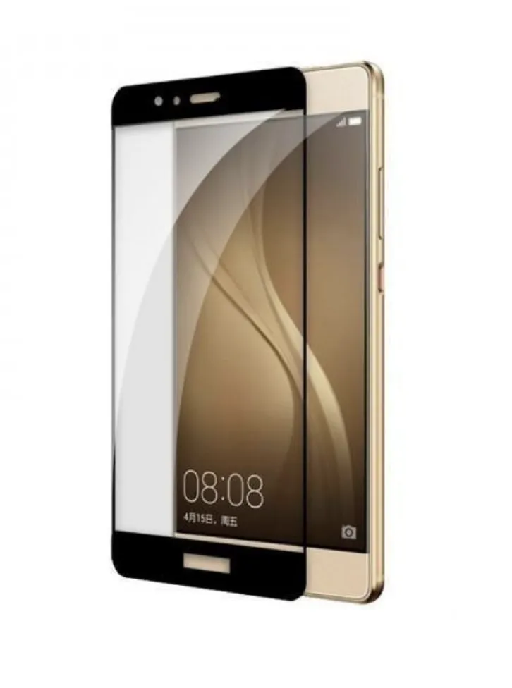 фото Защитное стекло Rinco (Full) Screen для Huawei P10 Lite цветное (черная рамка)