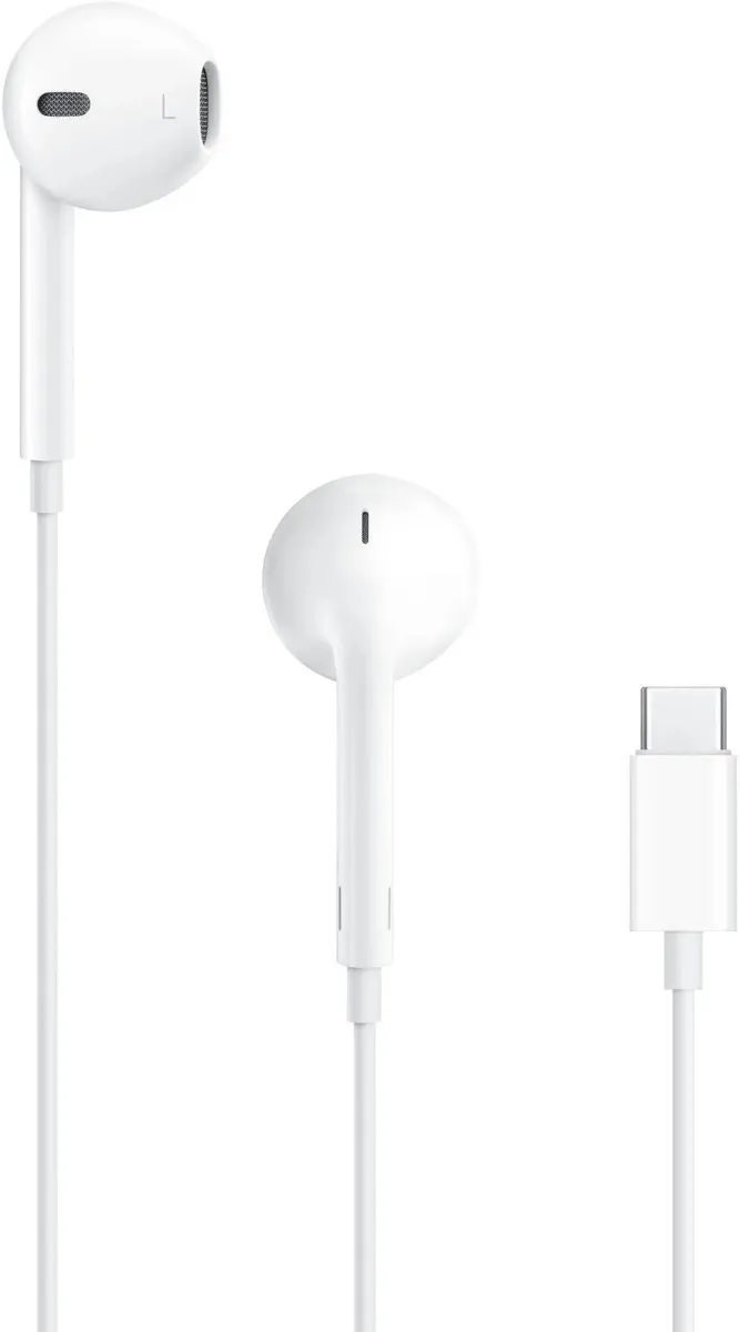Гарнитура Apple EarPods A3046 USB Type-C (MTJY3) (белый)