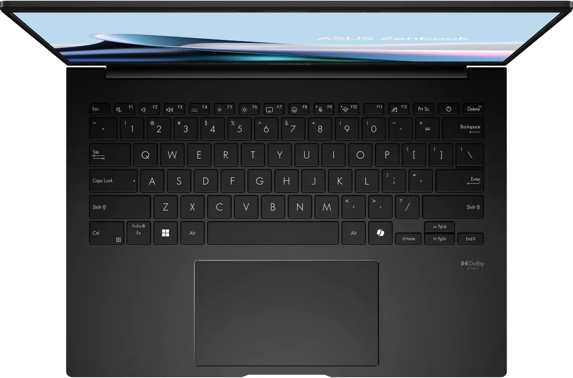 Ноутбук ASUS Zenbook 14 UM3406KA-QD331 (14" OLED, AMD Ryzen AI 5 340, 16Gb, 512Gb SSD, AMD Radeon, noOS) (Черный) — фото 4