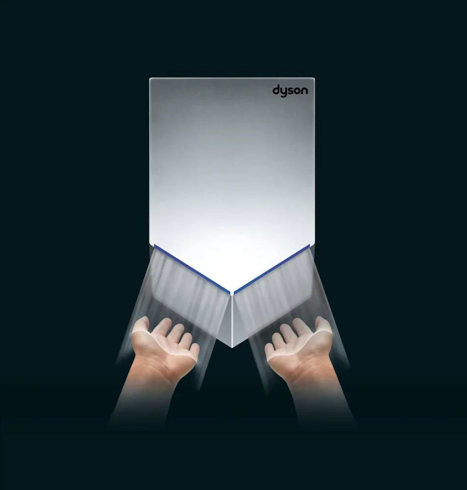 Сушилка для рук Dyson Airblade V HU02 (Nickel)