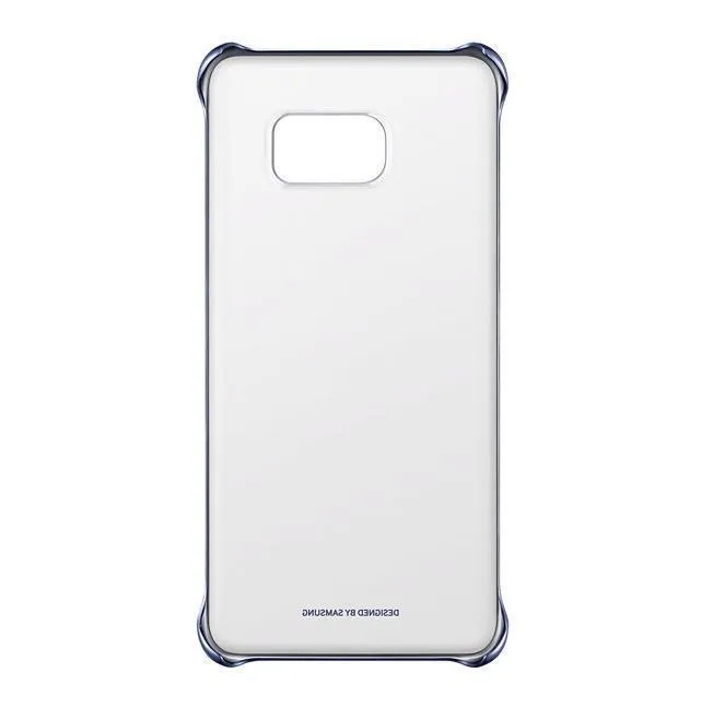 фото Чехол-накладка Samsung Clear Cover для Galaxy S6 Edge Plus пластик (серебристый)