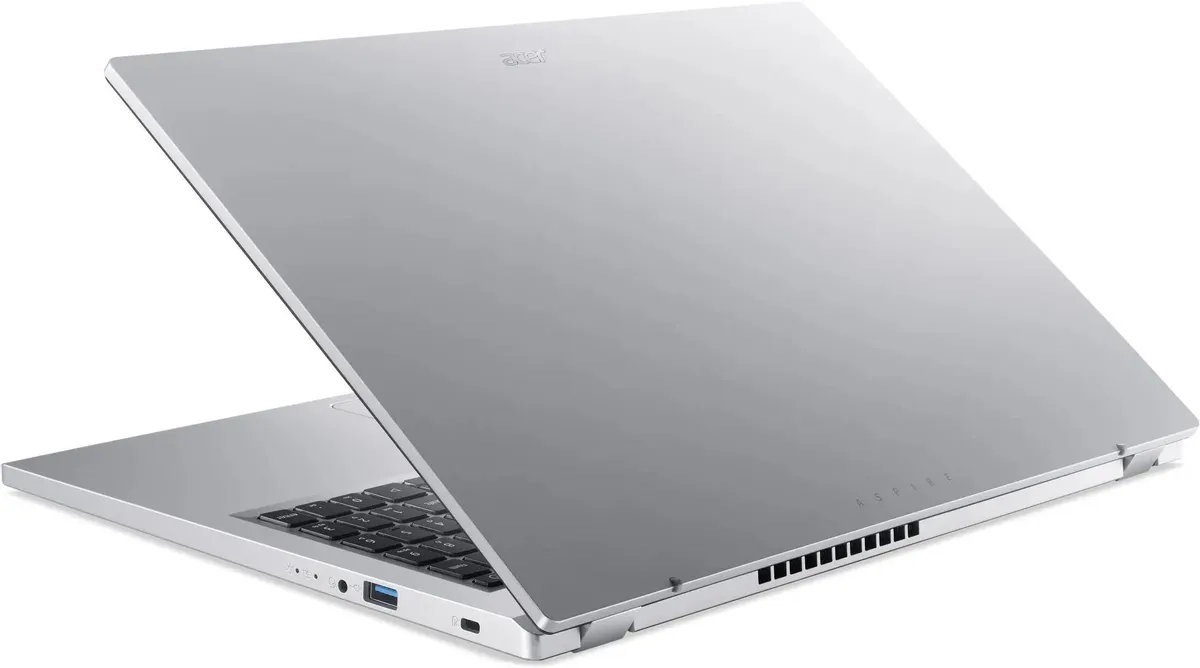 Ноутбук Acer Aspire A315-24P-R6N2 (15.6" FHD IPS, AMD Ryzen 5 7520U, 16Gb, 1Tb SSD, noOS) (Серебристый) — фото 2