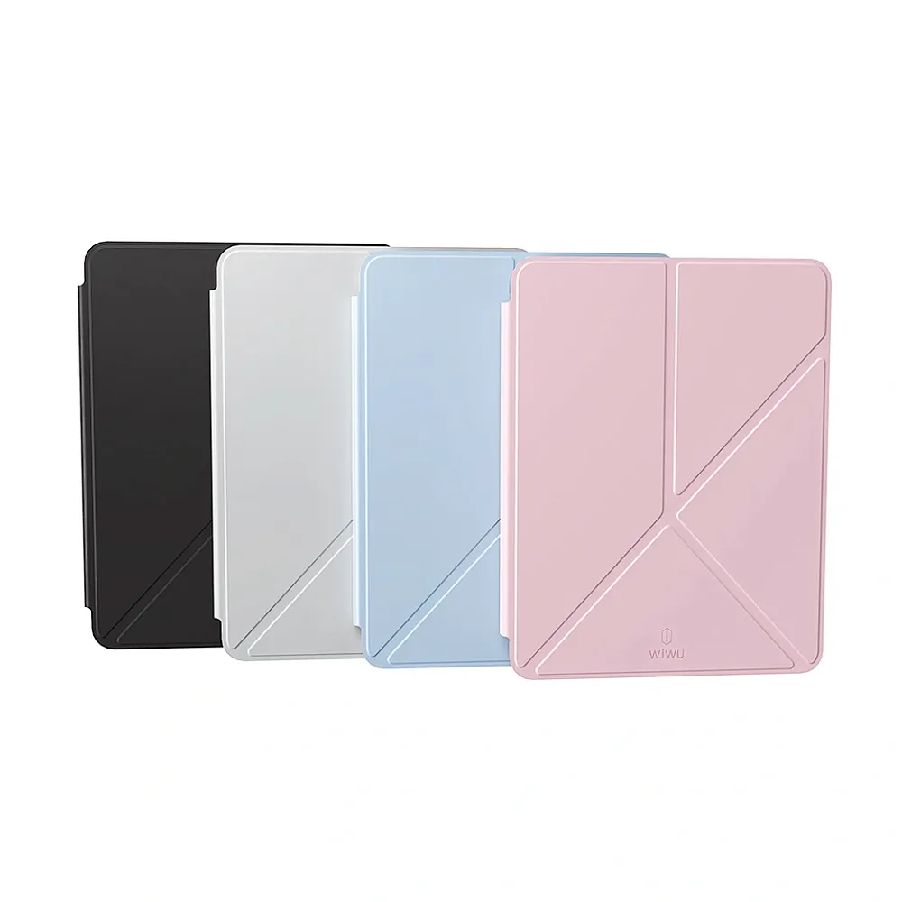 фото Чехол-книжка WIWU Classic III Case для Apple iPad 10 (2022)/iPad 11 (2025) (полиуретан с подставкой) (GF-003) (голубой)